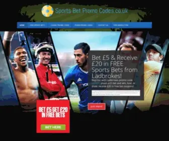 Sportsbetpromocodes.co.uk Screenshot