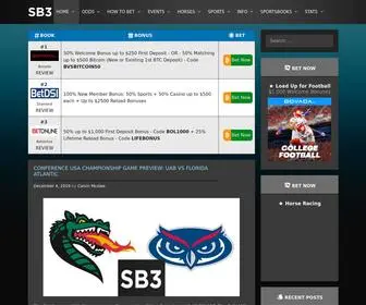 Sportsbetting3.com Screenshot