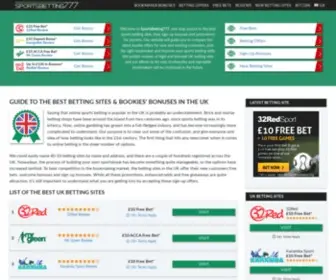 Sportsbetting777.com Screenshot