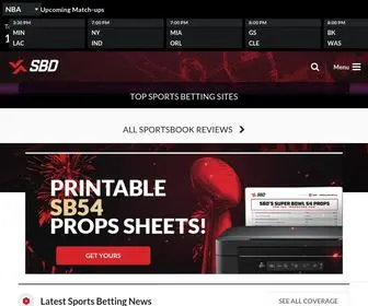 Sportsbettingdime.com Screenshot