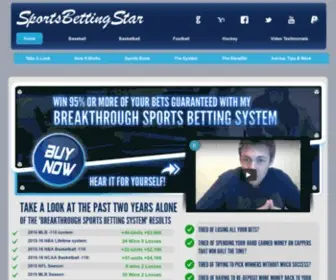 Sportsbettingstar.com Screenshot