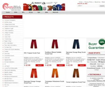 Sportsblink.com(Compare buy discount Sports Store) Screenshot