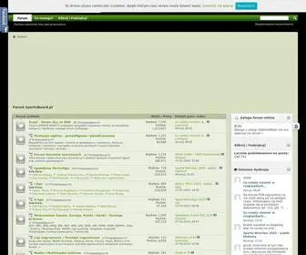 Sportsboard.pl(Forum) Screenshot