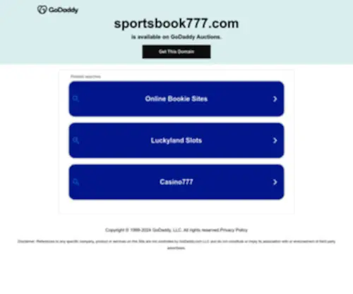 Sportsbook777.com(Sports book) Screenshot