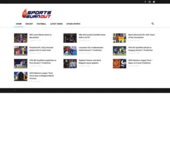 Sportsburnout.com(Sports bring people together in the world. Sports Burnout) Screenshot