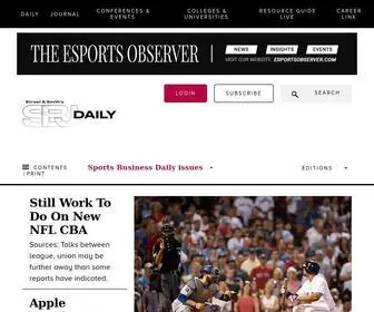 Sportsbusinessdaily.com(Sports Business Daily) Screenshot