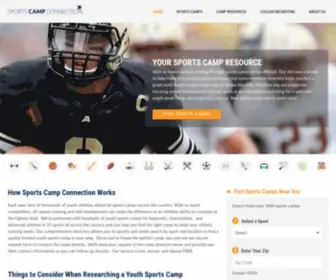 Sportscampconnection.com(Sports camps) Screenshot