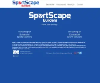 Sportscapebuilders.com(From Plan to Play) Screenshot