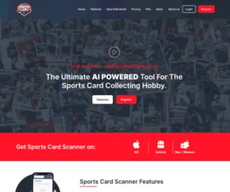 Sportscardscanner.com(Sports Card Scanner) Screenshot