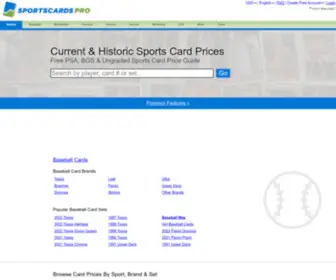 Sportscardspro.com(Sportscardspro) Screenshot