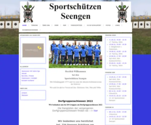 Sportschuetzen-Seengen.ch(Startseite) Screenshot