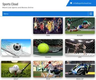 Sportscloud.live(Watch Live Sports and Movies Online) Screenshot