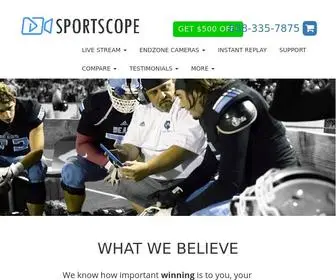 Sportscope.com(Sport Scope Endzone Camera) Screenshot