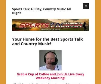 Sportscountry.net(Sports Talk All Day) Screenshot