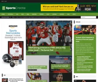 Sportscreate.com(Sportscreate) Screenshot