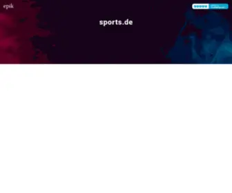 Sports.de(JAHR TOP SPECIAL VERLAG Hamburg) Screenshot