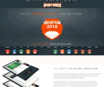 Sportsdeck.com Screenshot