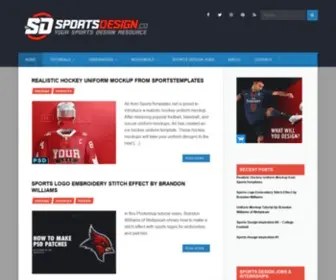 Sportsdesign.co(The Sports Design blog) Screenshot