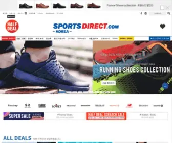 Sportsdirect.co.kr(스포츠다이렉트) Screenshot