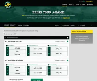 Sportselect.com(SPORT SELECT) Screenshot