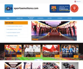Sportsemotions.com(FC Barcelona tickets) Screenshot