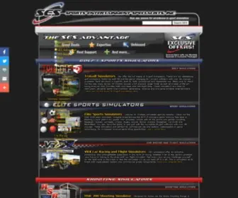 Sportsentertainmentspecialists.com(SES Indoor Golf & Sport Simulators for Home or Business) Screenshot