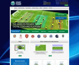 Sportsessionplanner.com(Sport Session Planner (Football/Soccer)) Screenshot