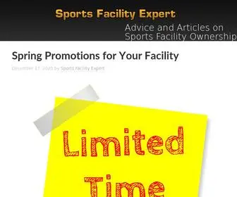 Sportsfacilityexpert.com(Sports Facility Management Expert) Screenshot