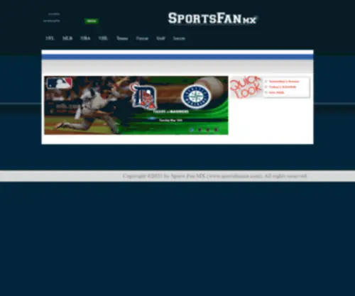 Sportsfanmx.com(Sports Fan MX 1) Screenshot