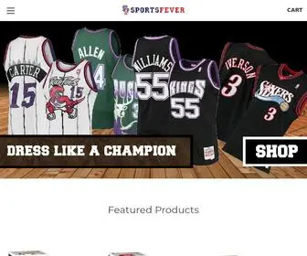 Sportsfevercal.com(Professional Sports Apparel) Screenshot
