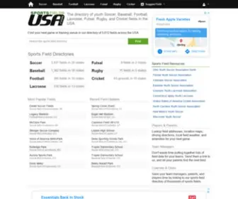 Sportsfieldsusa.com(Sports Fields USA) Screenshot