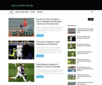 Sportsfinding.com(Sports Finding) Screenshot