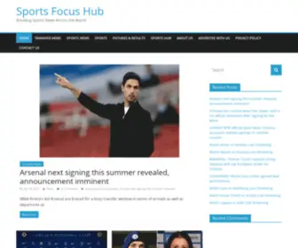 Sportsfocushub.com(Sports Focus Hub) Screenshot