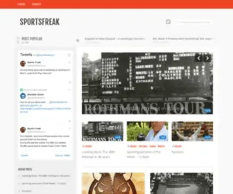 Sportsfreak.co.nz(Sportsfreak) Screenshot