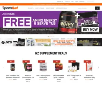 Sportsfuel.co.nz(Sportsfuel Supplements NZ) Screenshot