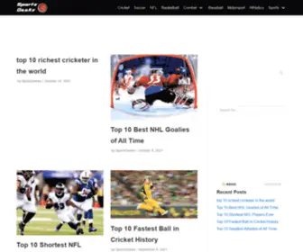 Sportsgeeks.net(Most valuable sports news around the world) Screenshot