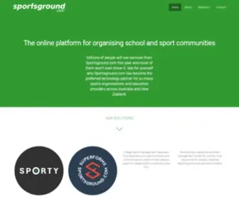 Sportsground.co.nz(Sportsground) Screenshot