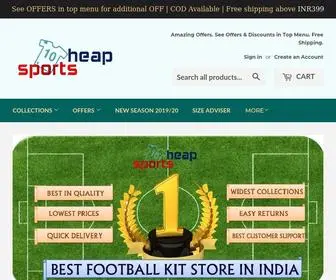 Sportsheap.com(Jersey Online India Manchester Madrid Juventus Barcelona Ronaldo Messi) Screenshot