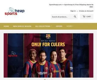 Sportsheap.in(Jersey Germany Manchester Madrid Argentina Brazil Ronaldo Messi Neymar) Screenshot