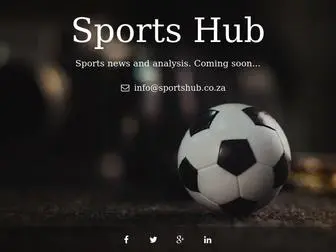 Sportshub.co.za(Sportshub) Screenshot