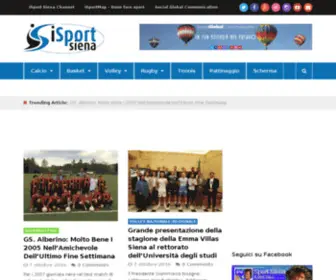 Sportsiena.it(Da oltre 10 anni raccontiamo lo sport di Siena e provincia con passione ed entusiasmo) Screenshot