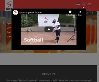 Sportsimprovr.com(About us) Screenshot