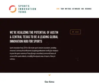 Sportsinnovationtx.com(Sports Innovation Texas) Screenshot