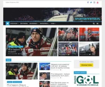 Sportsinwinter.pl(Główna) Screenshot