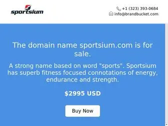 Sportsium.com(Purchase today. Starter logo inc) Screenshot