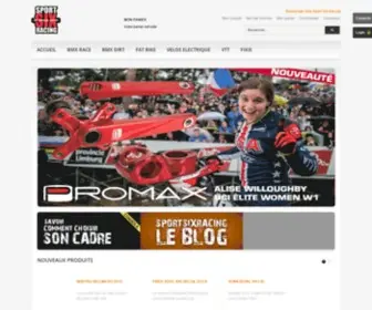 Sportsixracing-Leshop.com(Bmx shop en ligne : vélos bmx complets et pièces détachées bmx) Screenshot