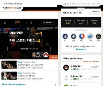 Sportsjaw.com(The Best Sports Handicappers) Screenshot