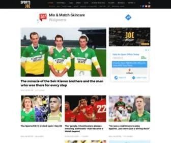 Sportsjoe.ie(Sport Never Sleeps) Screenshot