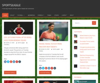 Sportsjuggle.com(Sports Blog and sports updates) Screenshot