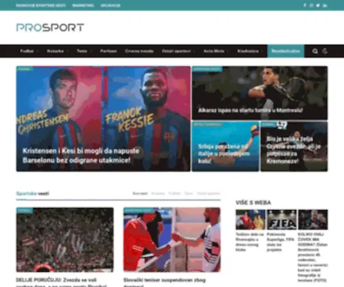 Sportske-Vesti.rs(Sportske vesti) Screenshot